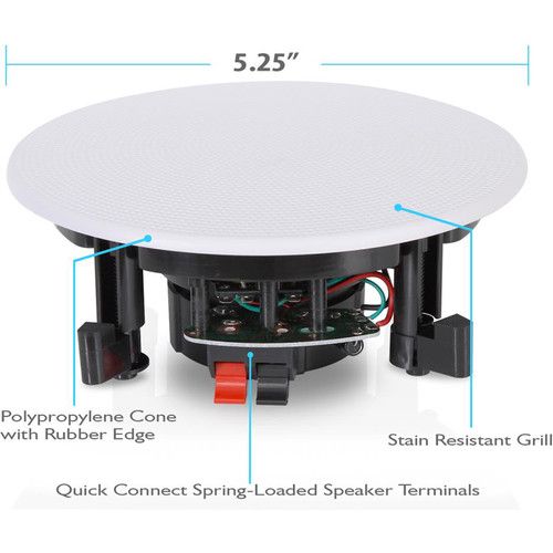  Pyle Pro PDICBT256 4 x 5.25