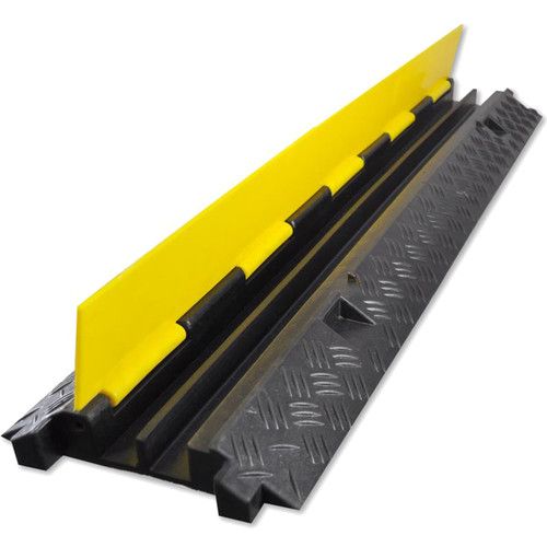  Pyle Pro Flip-Open Cable Protector Ramp (9.8 x 39.6