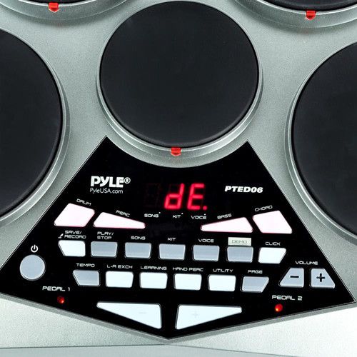  Pyle Pro PTED06 Electronic Tabletop Drum Machine