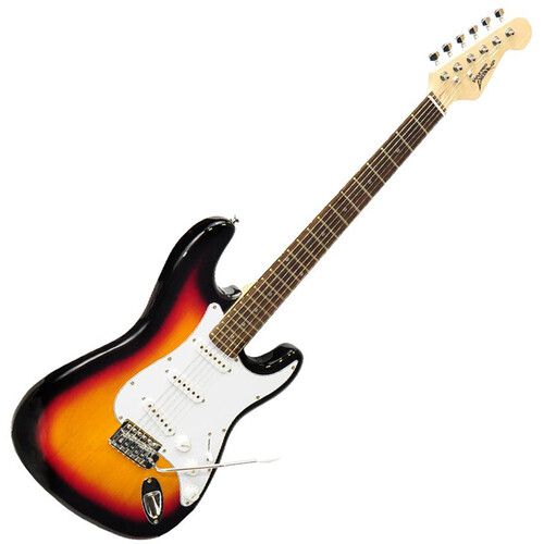  Pyle Pro Beginners Electric Guitar Kit with Amp (Sunburst)