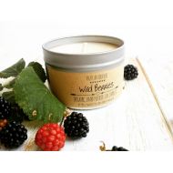 PyralisCo Wild Berries Soy Candle, Berries Soy Candle, Berries Candle, Scented Soy Candle, Organic Soy Candle, Raspberries Candle, Blueberries Candle