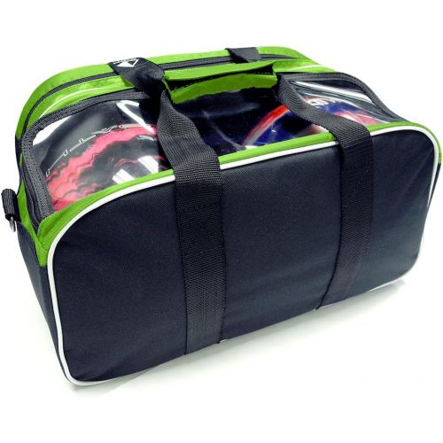  Pyramid Path Double Tote Plus Clear Top Bowling Bag