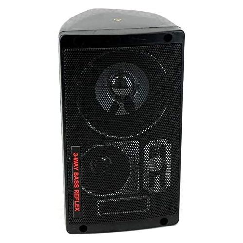  Pyramid 2 New 2060 300W 3-Way Car Audio Mini Box Speakers Stereo System Indoor (6 Pack)