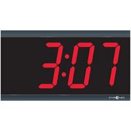 Simplex Compatible 4-Digit, Red LED 110V Digital Clock by Pyramid(41357G)