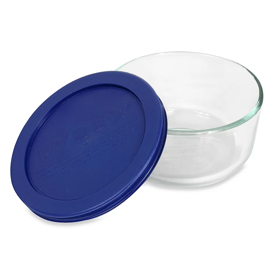 Pyrex 2-Cup Round Bowl with Lid