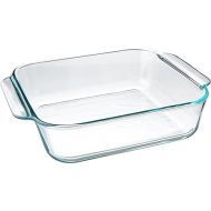 Pyrex 222 Basics Square Glass Baking Dish (8in x 8in x 2.5in)