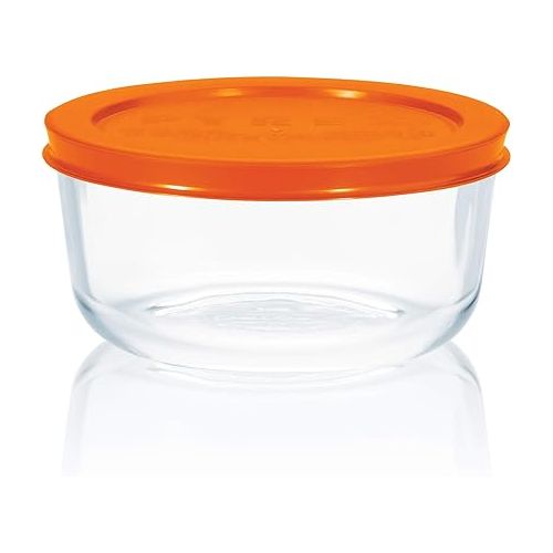  Pyrex Simply Store Glass Food Storage Container Set with Lid, Rectangular Glass Storage Containers with Lid, BPA-Free Lid, Dishwasher, Microwave and Freezer Safe, 24 Piece