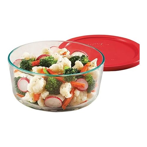  Pyrex 1110141 18pc Glass Food Storage with Multi-colored Lids