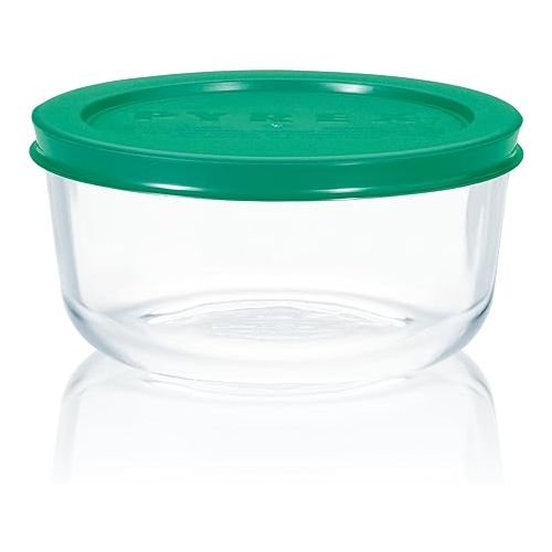  Pyrex 1110141 18pc Glass Food Storage with Multi-colored Lids