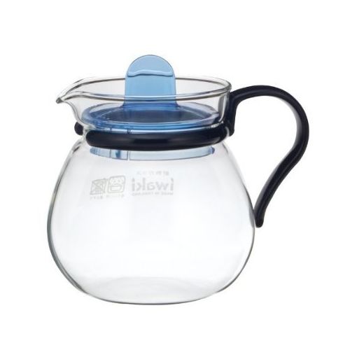  Pyrex iwaki Petit tea pot 400ml for microwave (blue) K842-BL