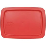 Pyrex C-232-PC 2qt Red EASY GRAB Replacement Food Storage Lid (Will NOT Fit Basics 232 Glass Dish) Made In The USA (Red - 2qt)