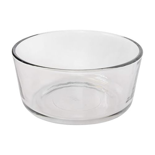  Pyrex Simply Store 7201 4-Cup Round Clear Glass Food Storage Bowls - 4 Pack Made in the USA