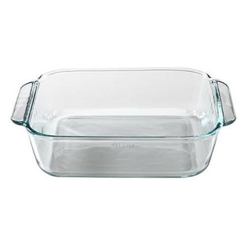  Pyrex 222 2qt Glass Baking Dishes - 2 Pack Made in the USA