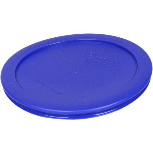  Pyrex 7201-PC Round 4 Cup Storage Lid for Glass Bowls (6, Light Blue), 950 milliliters