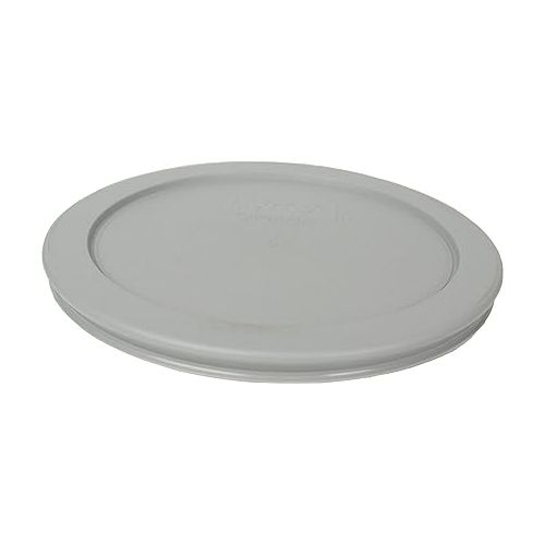  Pyrex (3) 7200-PC Sea Glass Lids & (2) 7201-PC Jet Grey Lids & (2) 7402-PC Sangria Lids Made in the USA