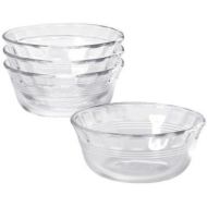 Pyrex, Clear Glass Original 10 oz Custard Cup (4 Pack)