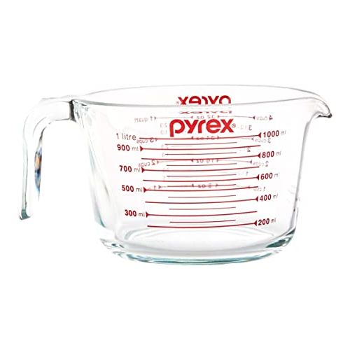  Pyrex SYNCHKG039125 4 Measuring Cup, Clear with Red Graphics