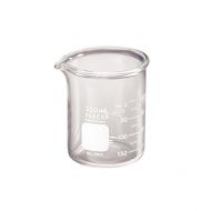 Corning Pyrex Borosilicate Glass Heavy Duty Griffin Beaker, Graduated, 2000ml Capacity (Case of 8)