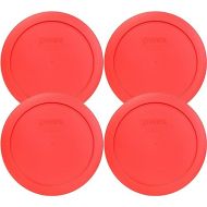 Pyrex 7201-PC Round Red 6.5