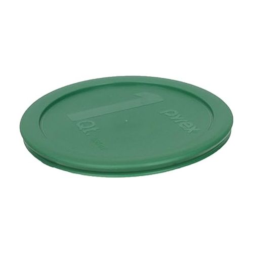  Pyrex 322-PC 1qt Green MIXING BOWL Food Storage Lid Covers - 2 Pack