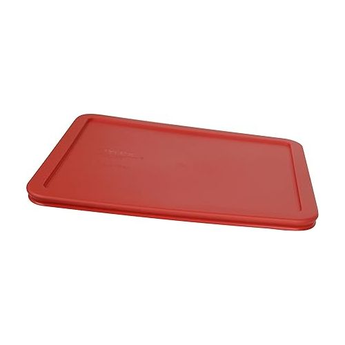  Pyrex 7212-PC 11 Cup Red Storage Lid for Glass Dish (1, Red)