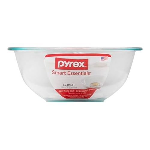  Pyrex Prepware 1-1/2-Quart Glass Mixing Bowl