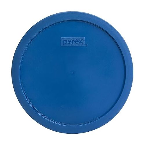  Pyrex (1) 7401-PC 3-cup Lake Blue Lid & (1) 7402-PC 7-cup Cadet Blue Lid & (1) 7403-PC 10-cup Cadet Blue Lid