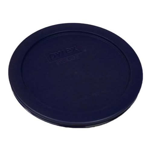  Pyrex Blue 2 Cup Round Storage Cover #7200-PC for Glass Bowls 4-Pack - Original Genuine Pyrex - Made In The USA