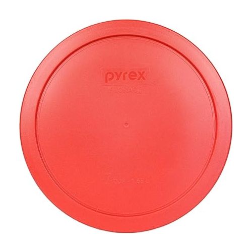  Pyrex 7402-PC Red Round Storage Replacement Lid Cover fits 6 & 7 Cup 7