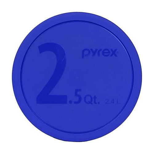  Pyrex (1) 325-PC Blue 2.5 Quart (1)323-PC Red 1.5 Quart (1) 322-PC Blue 1 Quart Mixing Bowl Lids Made in the USA