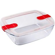 Pyrex 216PH00 Cook&Heat Cook & Heat rechteckig glas Frischhaltedose mit Deckel