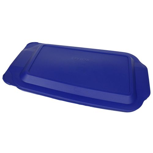  PYREX 3QT Glass Baking Dish with Blue Cover 9 x 13 (Pyrex)