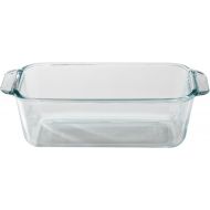 [아마존베스트]Pyrex 1.5-Quart Clear Basics Glass Loaf Pan (Set of 2)