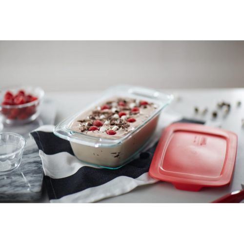  [아마존베스트]Pyrex Easy Grab 1.5-Quart Glass Loaf Dish