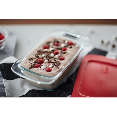  [아마존베스트]Pyrex Easy Grab 1.5-Quart Glass Loaf Dish