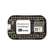 Pzsmocn 72 Expansion Ppin Headers with Power,Battery IOs,High-Speed USB,8 Analog Inputs,44 Digital IOs,PocketBeagle,Open-Source USB-Key-fob Computer, OSD3358 Processor.