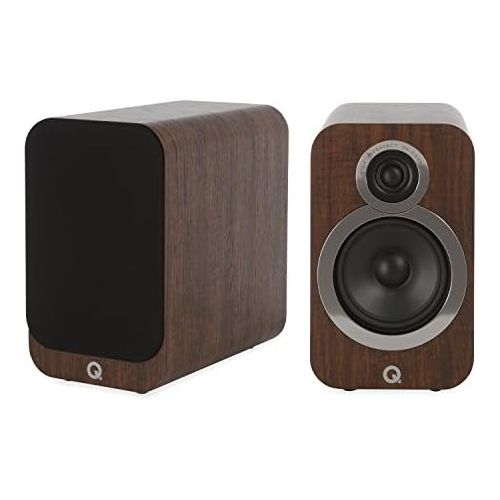  [아마존베스트]Q Acoustics 3020i Bookshelf Speaker Pair (English Walnut)