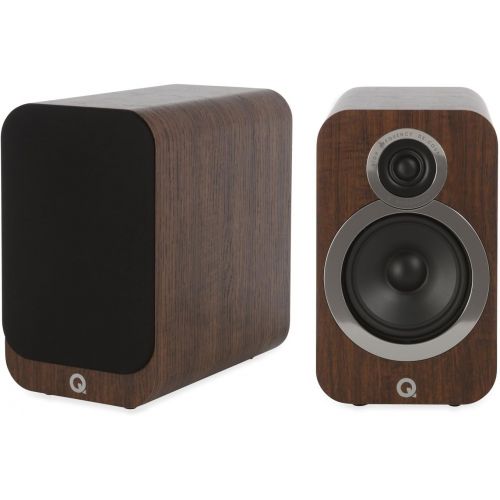  [아마존베스트]Q Acoustics 3020i Bookshelf Speaker Pair (English Walnut)