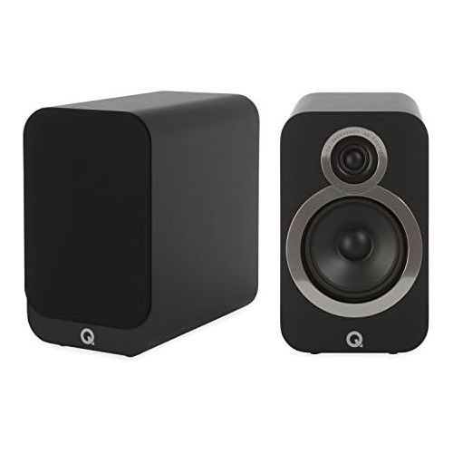  [아마존베스트]Q Acoustics 3020i Bookshelf Speaker Pair (Carbon Black)