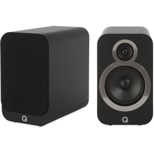  [아마존베스트]Q Acoustics 3020i Bookshelf Speaker Pair (Carbon Black)