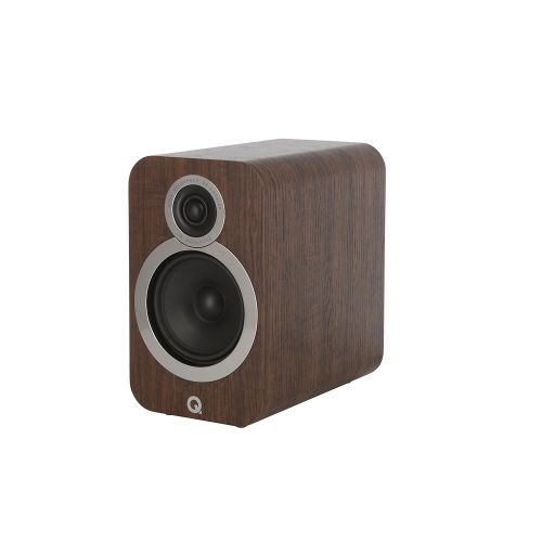  Q Acoustics 3020i Bookshelf Speaker Pair (English Walnut)