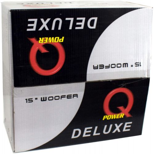  Q Power Q-POWER QPF15 15 2200W Deluxe Series Dual Voice Coil Car Audio Power Subwoofer