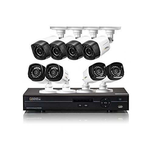  Q-See 16 Channel HD Security System with 8 HD 720p Cameras QC9116-8V2-1