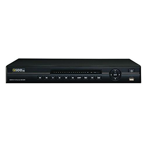  Q-See QC9016-10V1-2 16-Channel AnalogHD DVR with 2TB Hard Drive and 10 HD 720p AnalogHD Cameras (White)