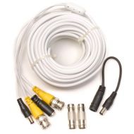 Q-See 60FT BNC Video & Power Cable with 2 Female Connectors