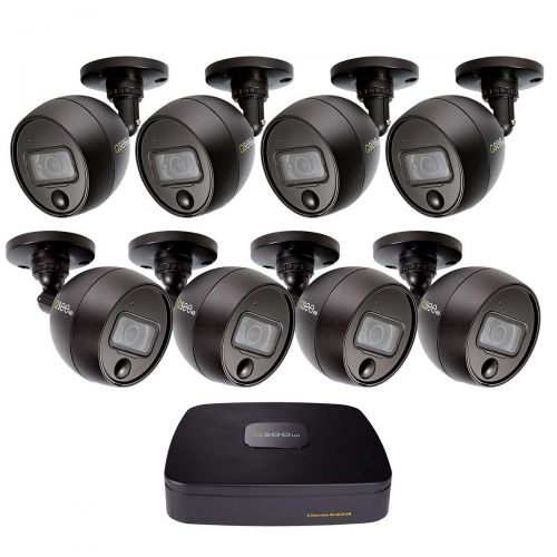  Q-See (QC918-8FJ-1) Home Security Kit, 8 Channel 1080P Analog HD DVR with 1TB Hard Drive and 8X 1080P PIR Security Cameras, Smart Phone Compatible, Night Vision, Indoor and Outdoor
