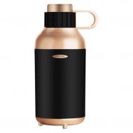 QARYYQ Ultrasonic Nebulizer Purifier Aroma Humidifier Portable Car Aromatherapy Machine, Four Colors Optional 70 165mm humidifier (Color : Brown)