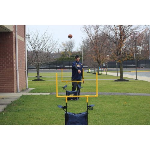  QB54 - The Ultimate Football Yard Game Set, Outdoor Football Toss for Tailgating, Backyard, Beach, Park, Tournaments, Sports Training, Score Touchdowns, Kick Field Goals