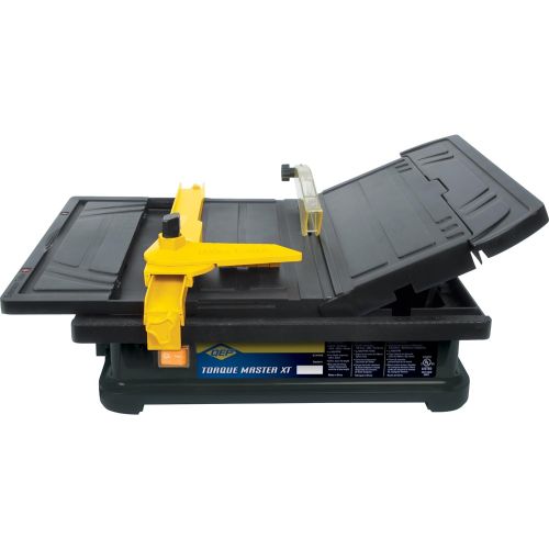  [아마존베스트]QEP 22400Q 3/5 HP Torque Master Tile Saw, 4-Inch,Black/Yellow