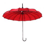 QETU Vintage Parasol Umbrella, Travel Stick Rain Pagoda Parasol Umbrella, Photography Props Princess Gift Umbrella